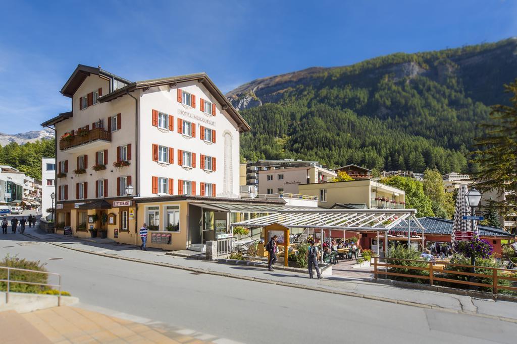 Hotel Heilquelle-Leukerbad-Therme Eksteriør billede
