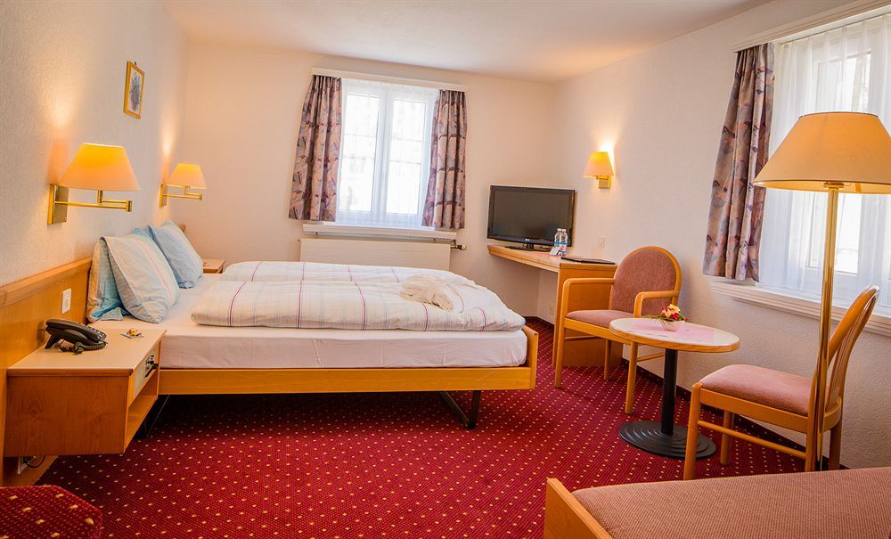 Hotel Heilquelle-Leukerbad-Therme Eksteriør billede