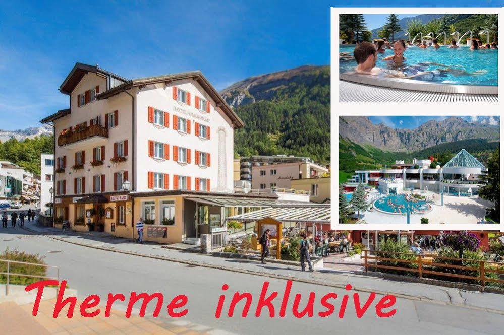 Hotel Heilquelle-Leukerbad-Therme Eksteriør billede