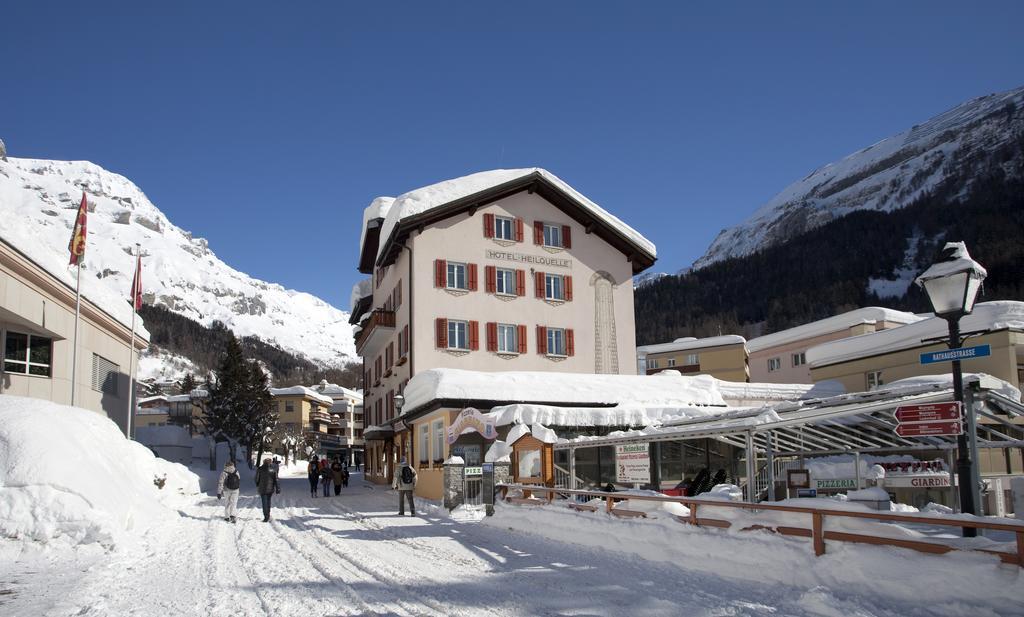 Hotel Heilquelle-Leukerbad-Therme Eksteriør billede